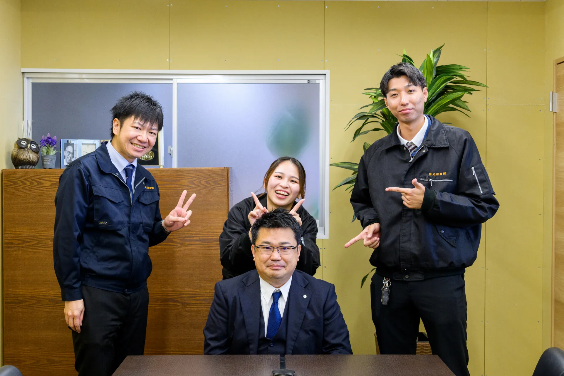 新光産業の理想は「気軽に相談ができる近所のおじぃちゃん、おばぁちゃんが会社にいるような会社」!?
